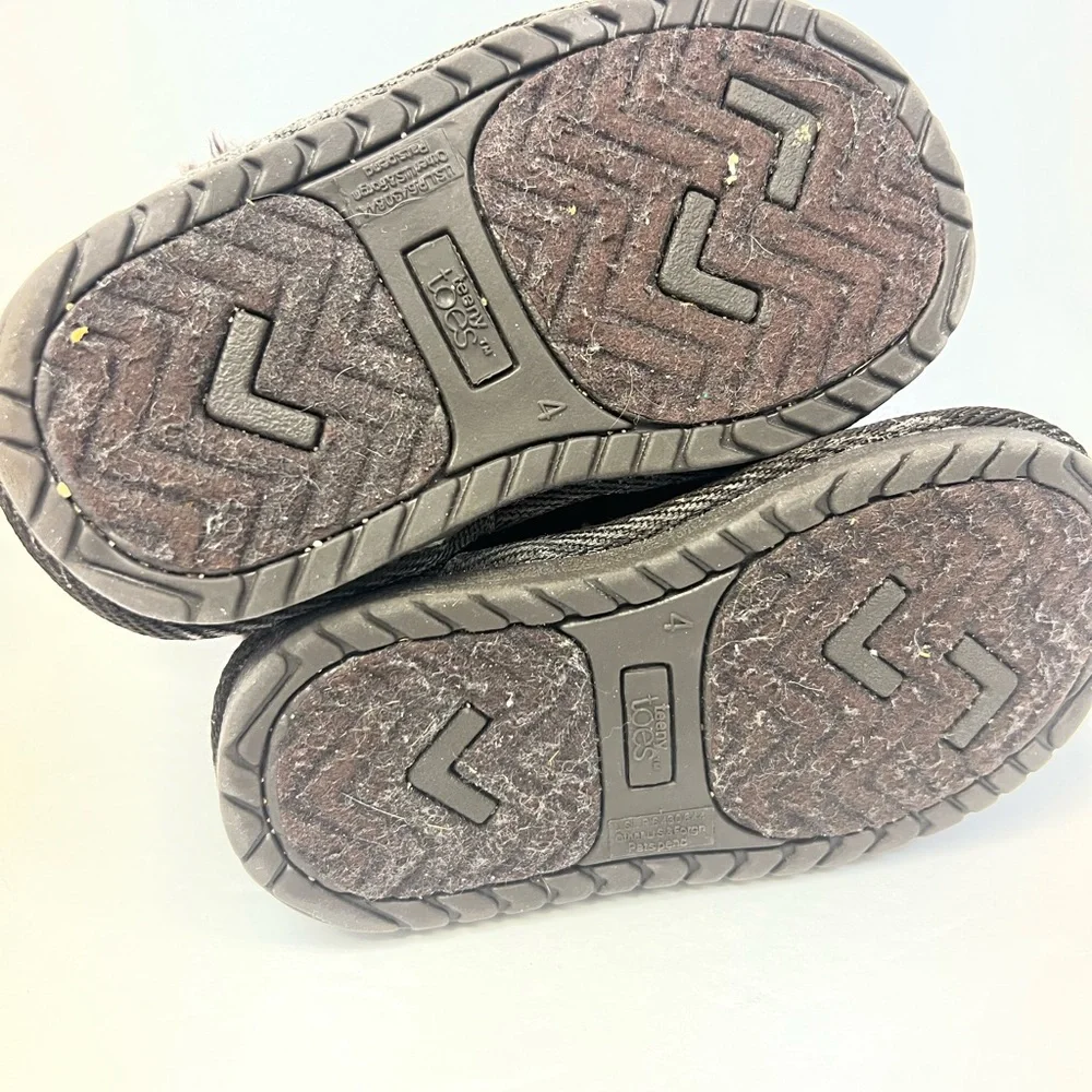 Teeny Toes- Baby Brown Boots- Size:4,‎ Pre-Owned